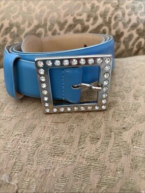 toccata toccoco Genuine Leather Women’s Belt in Taupe Swarovski